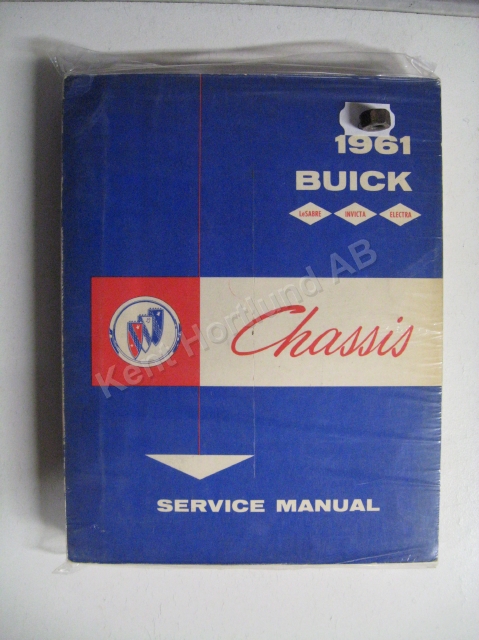 1961 Buick Invicta, Lesabre, Electra Chassis Service Manual