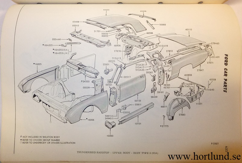 1961 Ford Passenger Car Parts Catalog - 3