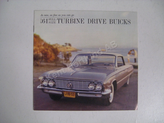 1961 Buick Full Size broschyr