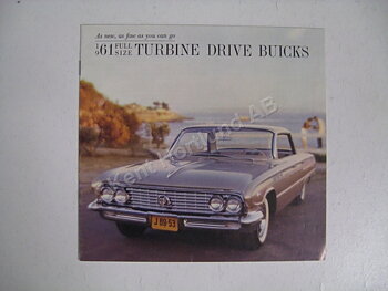 1961 Buick Full Size broschyr