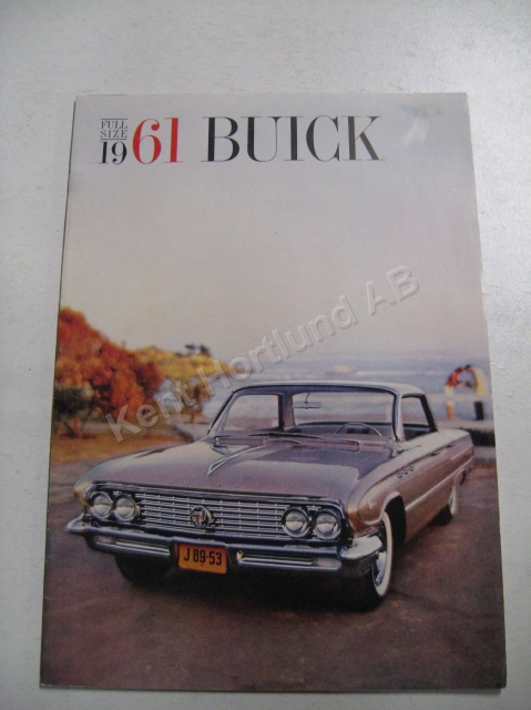 1961 Buick Full size  Lyxbroschyr