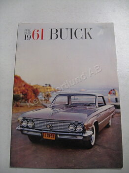 1961 Buick Full size  Lyxbroschyr
