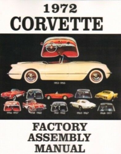 1972 Chevrolet Corvette Assembly Manual - 2