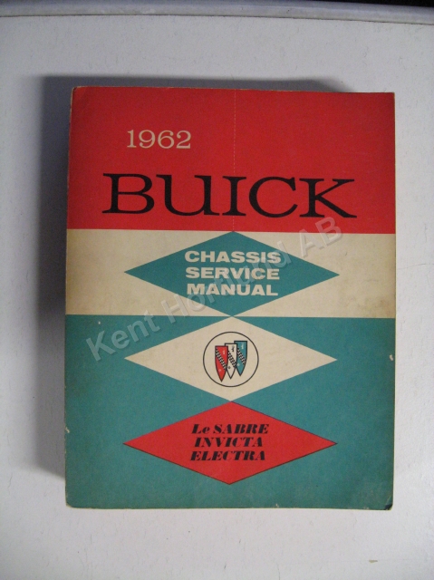 1962 Buick Lesabre, Invicta, Electra Chassis service manual