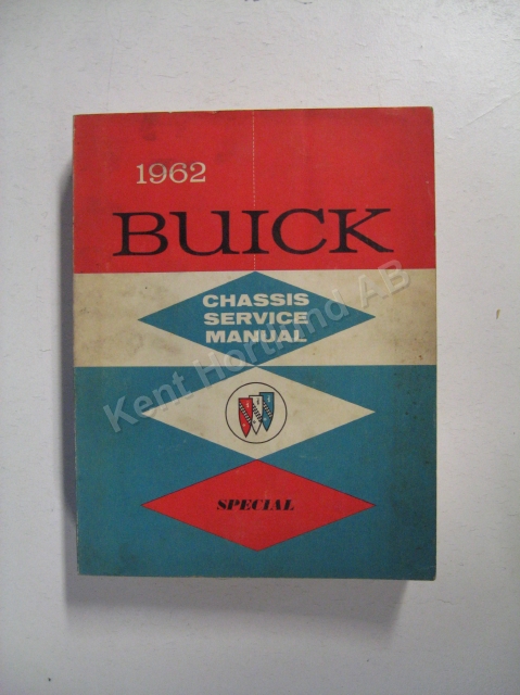 1962 Buick Special & Skylark Chassis service manual