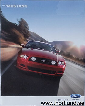 2013 Ford Mustang broschyr