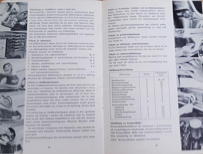 1962 Opel Rekord Handbok - 3