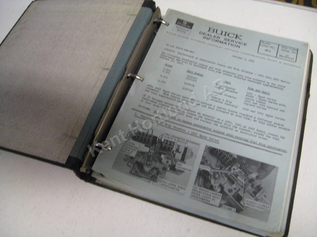 1962 Buick Dealer service information