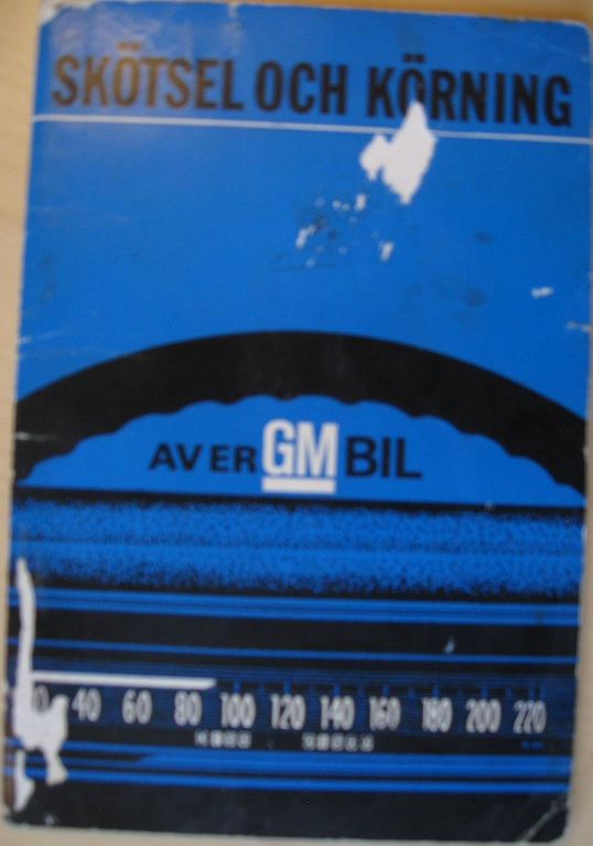 1967 GM Skötsel och Körning av Er GM Bil