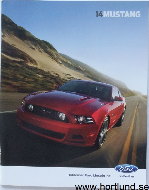 2014 Ford Mustang broschyr