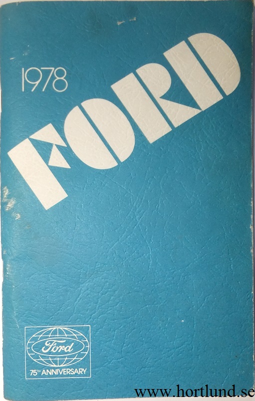 1978 Ford Custom och LTD Owners Manual