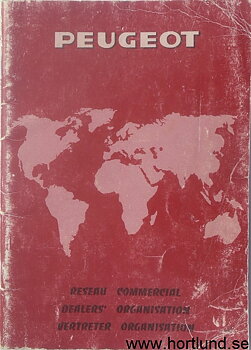 1976 Peugeot återförsäljare