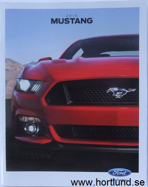 2015 Ford Mustang broschyr typ 1