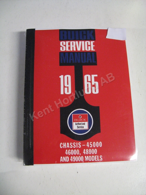 1965 Buick 45000, 46000, 480000 and 49000 Chassis Service Manual