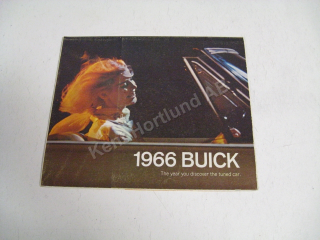 1966 Buick Broschyr Folder