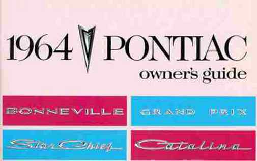 1964 Pontiac Full Size Owner's Guide