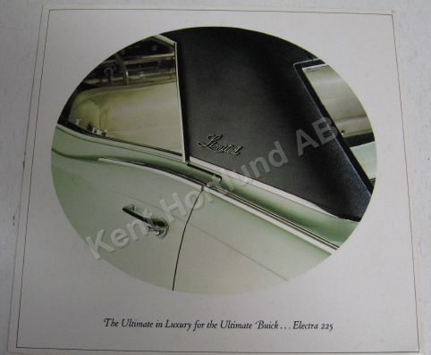 1967 Buick Electra 225 Broshyr