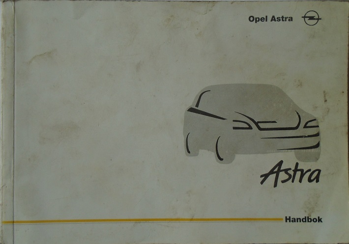 1999 Opel Astra Handbok