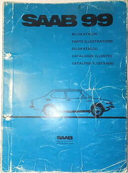 1969 - 1972 SAAB 99 Bildkatalog