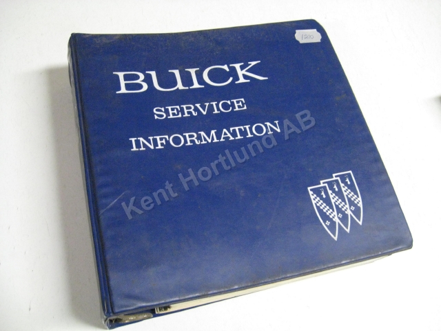 1969 Buick Service information