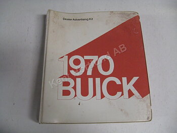 1970 Buick Dealer Advertising Kit