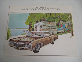 1970 Buick broschyr för drag