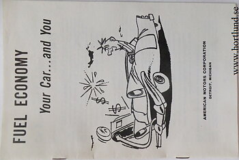 1970 AMC broschyr Fuel Economy Your...