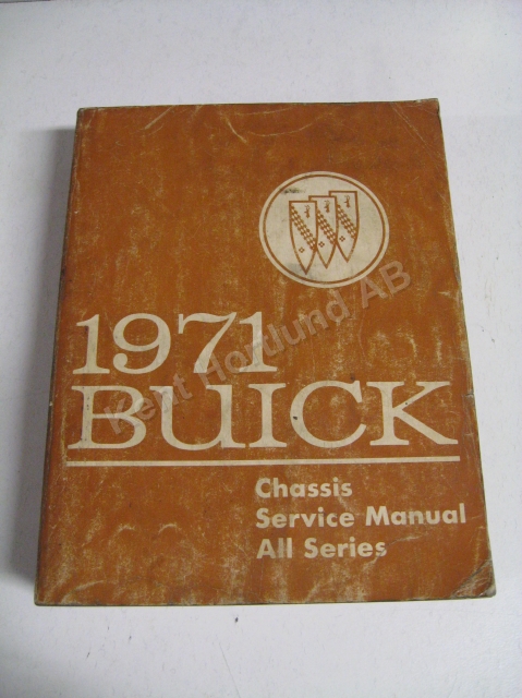 1971 Buick Chassis Service Manual