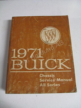 1971 Buick Chassis Service Manual