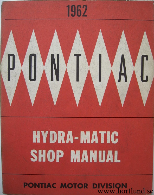 1962 Pontiac Hydra-Matic Shop Manual