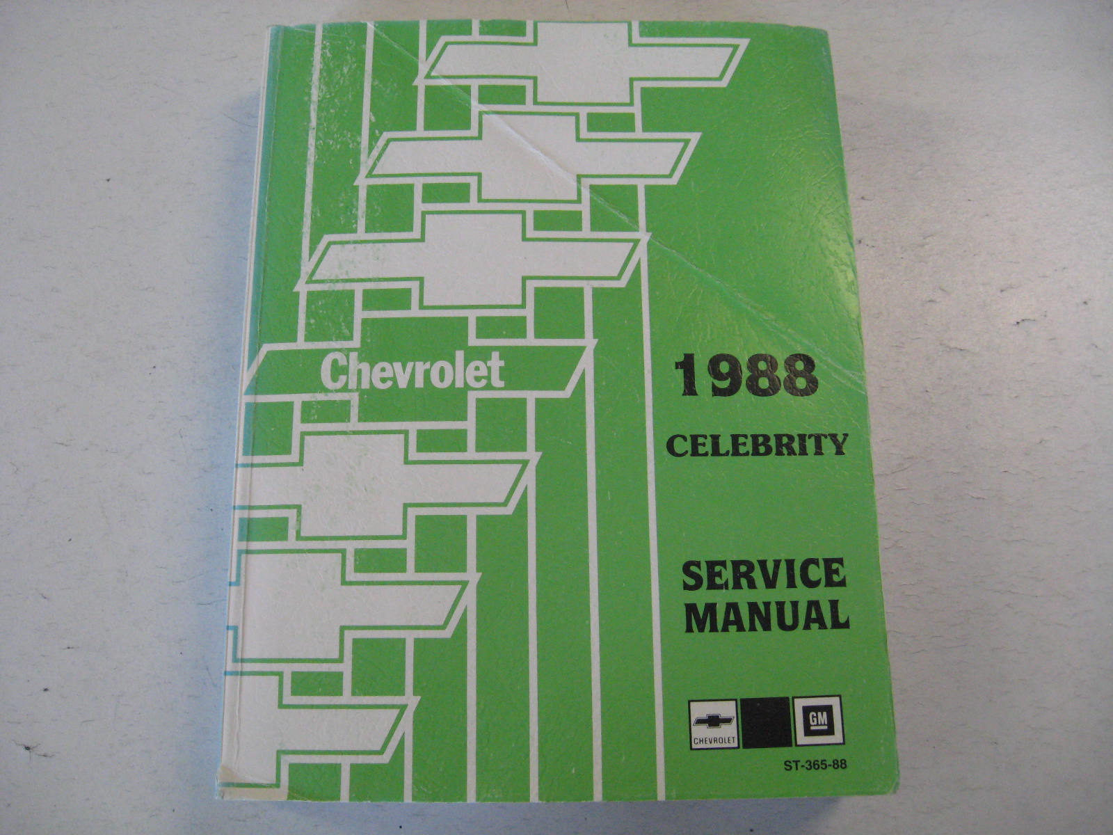 1988 Chevrolet Service Manual Celebrity