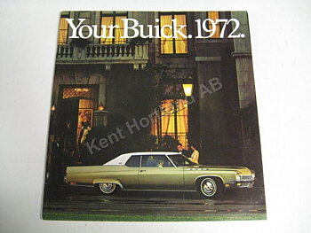 1972 Buick Lyx Broschyr