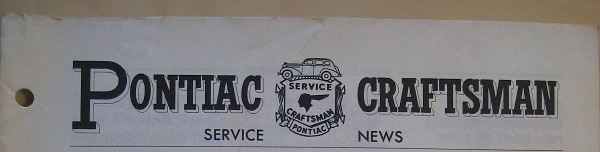 1962 Pontiac Craftsman Service News, November 1961