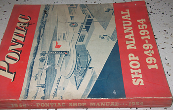 1949 - 1954 Pontiac Shop Manual original