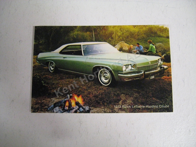 1973 Buick LeSabre Hardtop Coupe Vykort