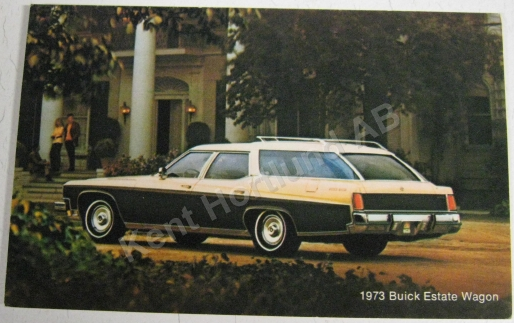 1973 Buick Estate Wagon Vykort