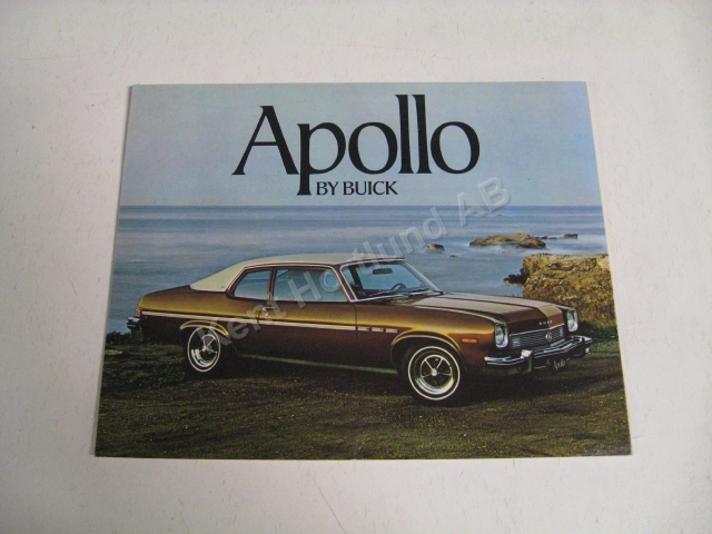 1973 Buick Apollo Försäljningsbroschyr