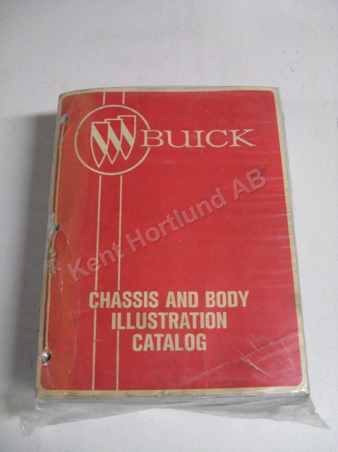 1974 Buick chassis and body illustration catalog