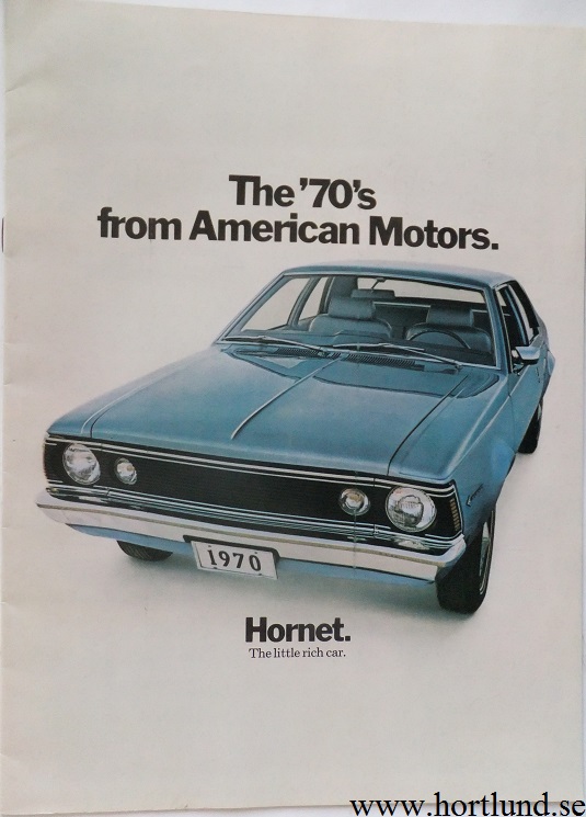 1970 AMC broschyr The '70's from...