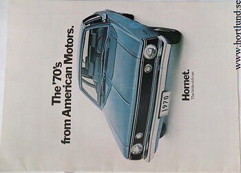 1970 AMC broschyr The '70's from...