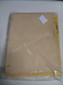 1964 - 75 Buick Parts number service guide
