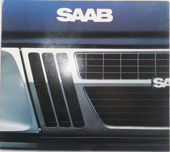 1982 SAAB Turbo 900 900S broschyr