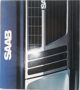 1982 SAAB Turbo 900 900S broschyr