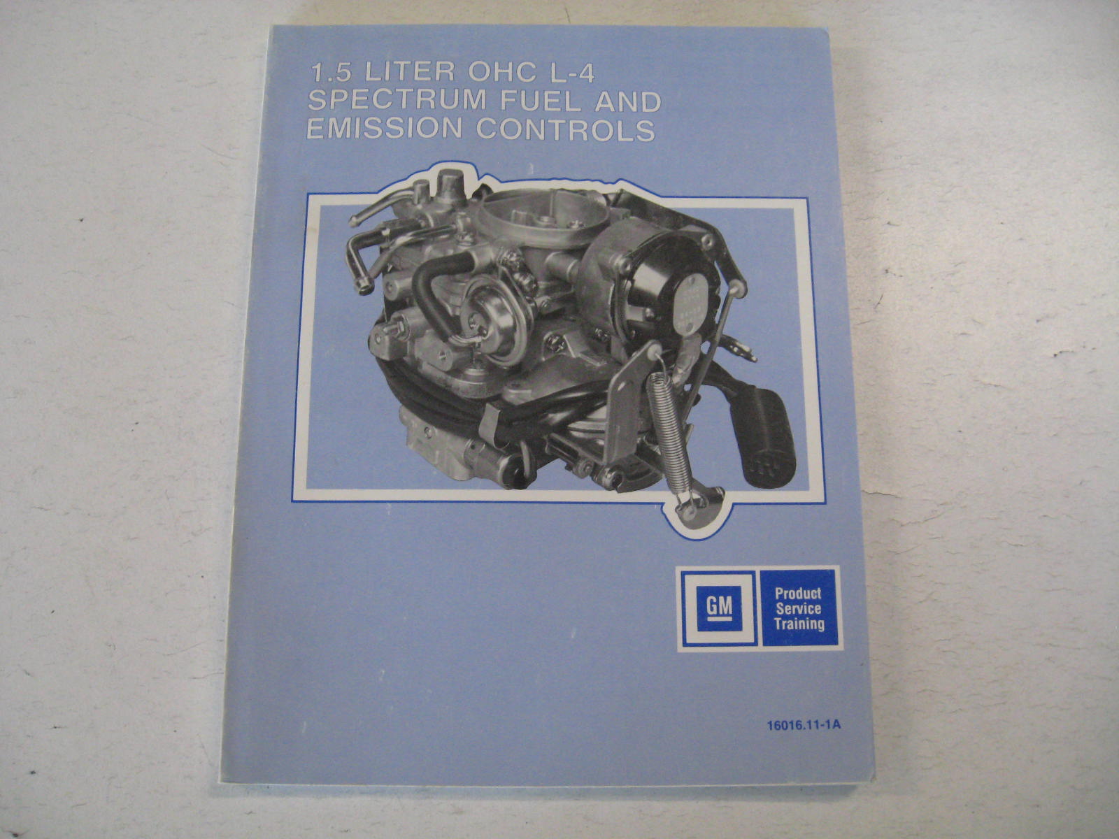 1988 Chevrolet Product Service Training 1,5 litre OHC Spectrum Engine