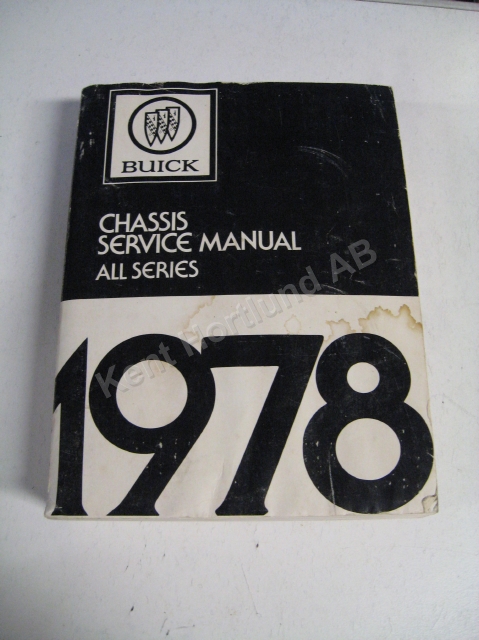 1978 Buick Chassis Service Manual
