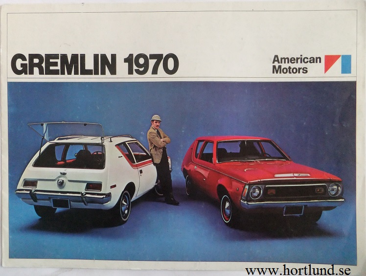 1970 AMC Gremlin broschyr