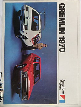 1970 AMC Gremlin broschyr