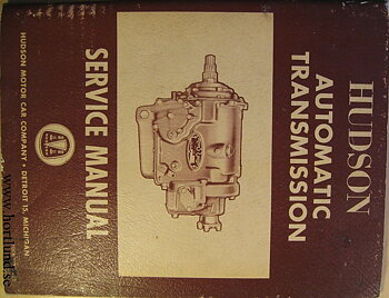 1954 Hudson Automatic Transmission Service Manual