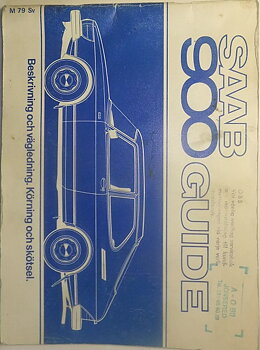 1979 SAAB 900 Guide 3:dje utg.