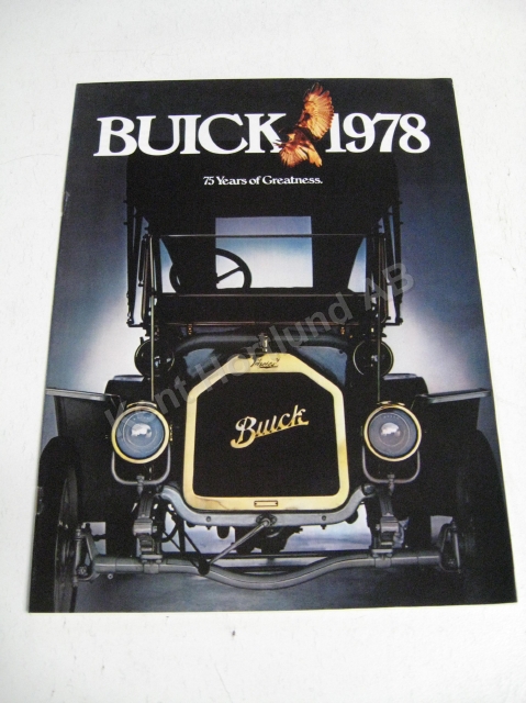 1978 Buick 75 years of greatness